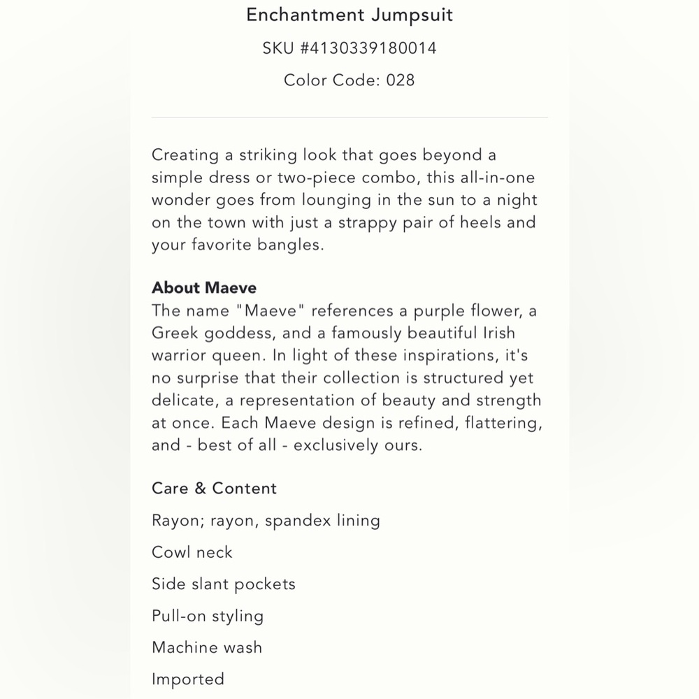Enchantment Jumpsuit - Picture 5 of 7